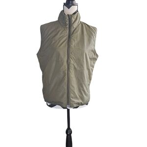 Women's Olive Green Sleeveless Jacket